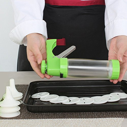 Cookie Press Good Grips Cookie Press Storage Case with 8 Disks and 6 Decorating Tips