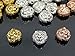 jennysun2010 Solid Metal Lion Head Bracelet Necklace Connector Charm Beads Randomly Mixed 10pcs per Bag for Bracelet Necklace Earrings Jewelry Making Crafts Design