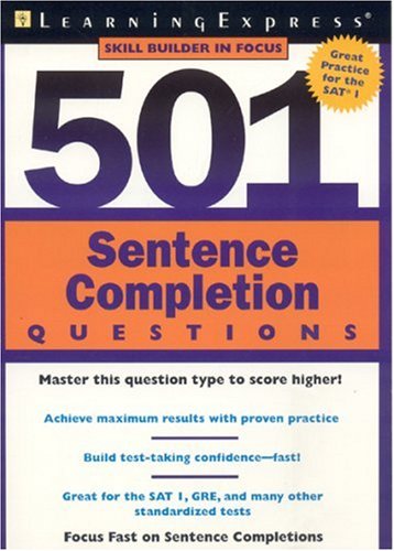501 Sentence Completion Questions (501 Series)