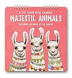 Orange Circle Studio 2020 Studio Redux Calendar, Eli Halpin Majestic Animals by