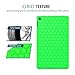 MoKo Case for All-New Amazon Fire HD 8 (2016 6th Generation) - [Honey Comb Series] Light Weight Soft Silicone Back Cover [Kids Friendly] for Fire HD 8 Tablet (6th Gen, 2016 release Only), GREEN