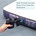 Yansu Electric Air Pump Air Mattress Pump Airbed Pump Portable Inflate Pump Travel Inflator Deflator for,Pools, Boats,raft, Airbeds, Inflated Toy AC 110V DC 12V