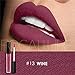 Matte Lipstick Focallure Purple Plum Stay On Glossier Lip Gloss Long Lasting Colorstay Liquid Waterproof Makeup Shimmer Lipgloss Wine