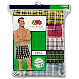 Fruit of the Loom Men's Printed Woven Boxer