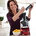 Yonanas 986 Elite Powerful Quiet Healthy Dessert Fruit Soft Serve Maker Includes 130 Recipe Book Creates Fast Easy Delicious Dairy Free Vegan Alternatives to Ice Cream and Frozen Yogurt BPA Free, Red
