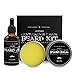 Aofmee Beard Oil and Balm Kit for Moisturizing, Taming, Strengthening & Growth - Men's Beard Care Grooming Gift Set for Dad, Husband, Boyfriend, Friends - 2 fl.oz & 2.12oz