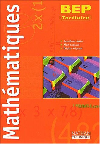 Mathématiques, BEP tertiaire