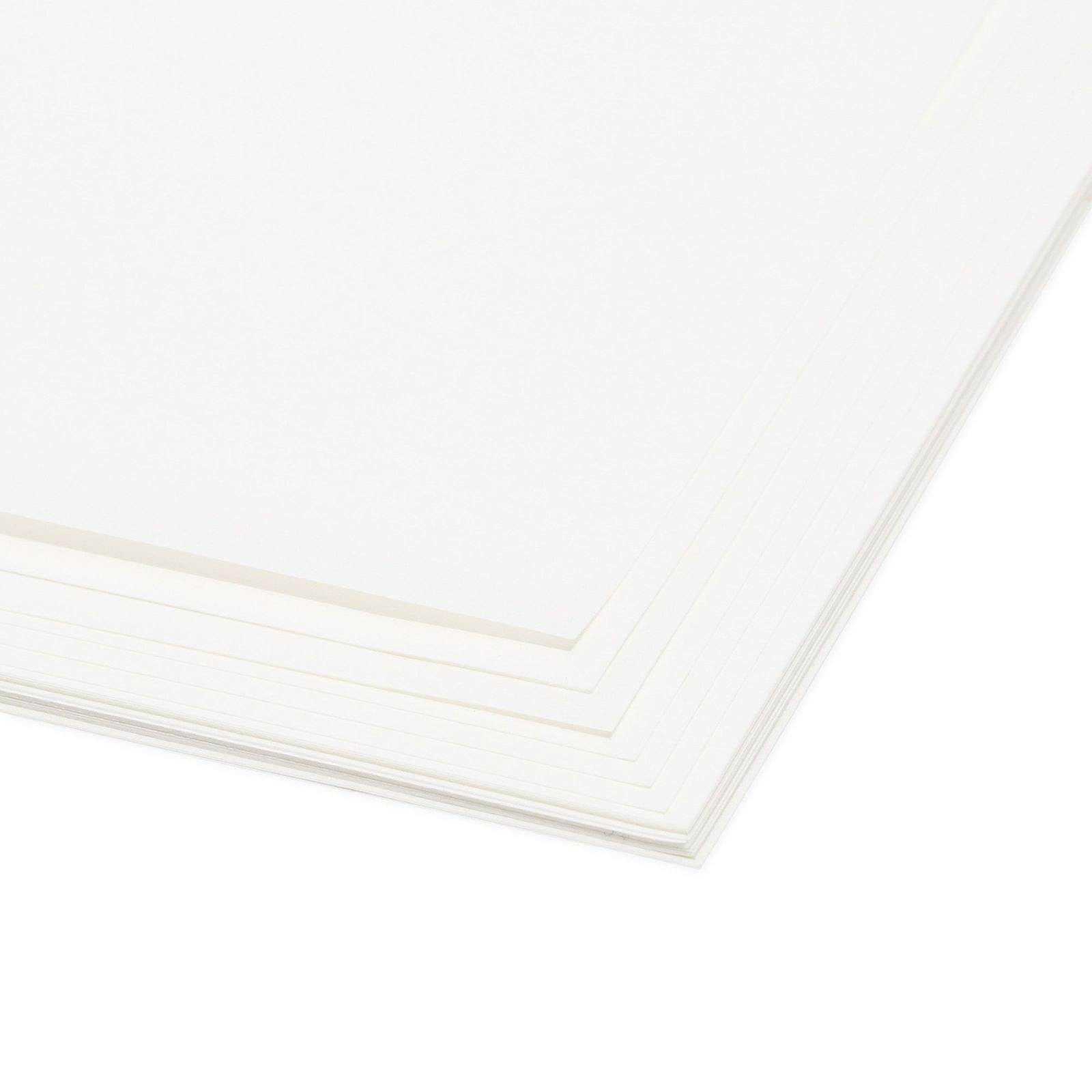 Juvale Water Soluble Paper Transfer Sheets - 8.5 x 11 in, White, 30 Pack - Printer-Compatible Dissolvable Sheets & Wash-Away Backing for Stick & Stitch Embroidery Transfers & Disappearing Paper