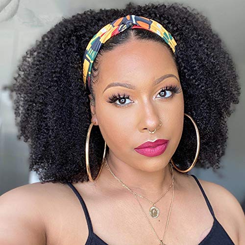 brazilian curly headband wig