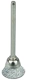 Weiler 26074 5/8" Miniature Cup Brush, .005" Steel