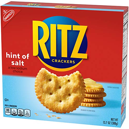 RITZ HINT OF SALT CRACKERS, HINT OF SALT, 13.7 OUNCE