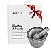 Avocat Granite Mortar And Pestle - Crush, Grind, Mix, and Powder