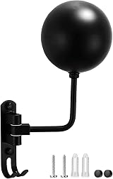 Olymajy Helmet Stand Wall Mounted Rotatable Hat Rack Motorcycle Hard hat view 2