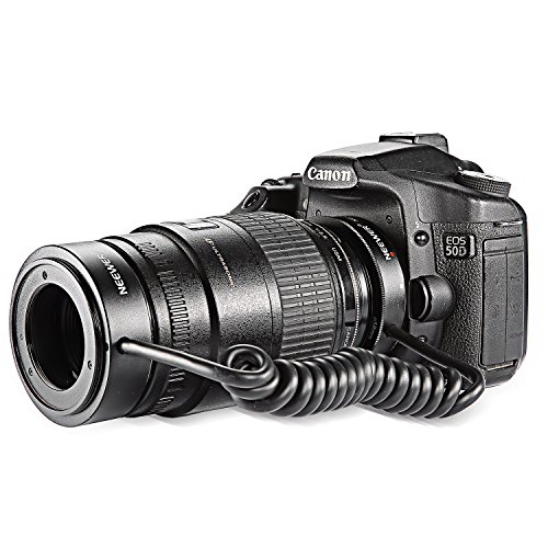 Neewer Multifunctional Electronic Automatic AF Auto Focus Macro & Reverse Mount On Lens Extension Tube with 58mm 67mm 72mm 77mm Adapter Rings for Canon EF/EF-S Mount Lenses, Fits Canon EOS 5D Mark 3 III 5D Mark 2 II 1Ds Mark IV III II I 1D Mark III II N I