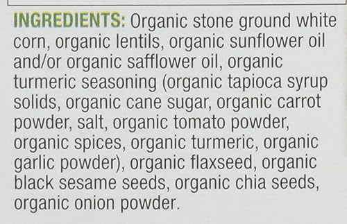 RW GARCIA ORGANIC LENTIL TURMERIC CRACKERS, 5.5 OZ