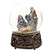 Christmas Musical Snow Globe Holy Family Polystone Water Glass Snow Globe Glitterdome for Holiday Decoration (Nativity)