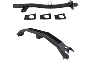 Mountainpeak Front and Rear Fuel Tank Support Crossmember Fit for 2007-2014 Chevy Silverado 1500 GMC Sierra 1500 Regular Cab, Front Fuel Tank Crossmember for Chevy Crossmember Accessories