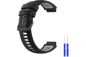 Muovrto Replacement Band for Garmin Approach S20/S6/S5,Watch Band Strap for Forerunner 220/230/Forerunner235XT/735XT