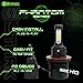 New Super Bright COB LED Chip 8000LM Headlight Conversion Kit - Cool White 6000K 6K - Dual Hi / Lo Beam - H13 / 9008
