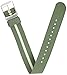 Timex Men's TW2P72100 Weekender Reversible Green/Tan Stripe Nylon Slip-Thru Strap Watch
