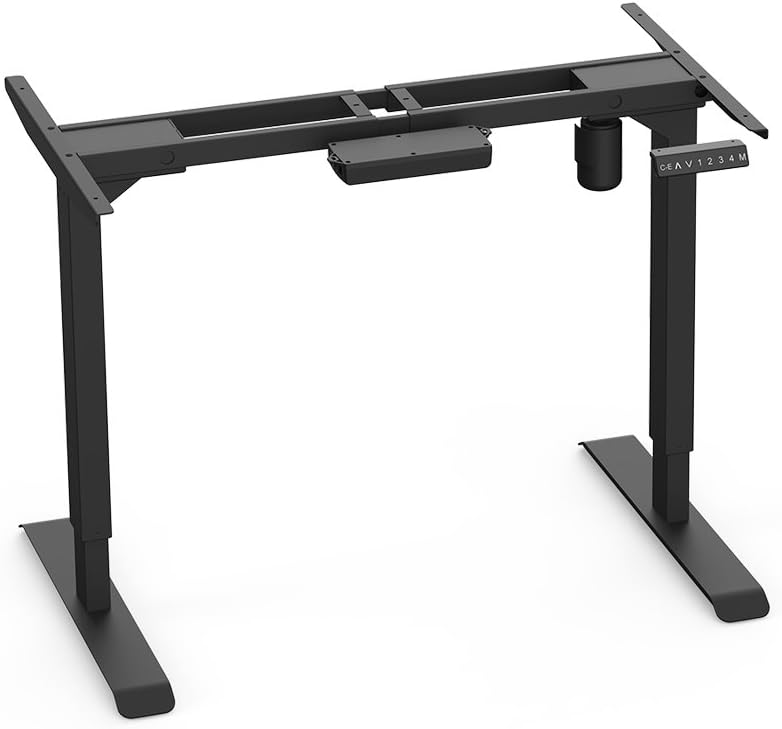 AIMEZO Electric Height Adjustable Desk Frame Home Office Standing Desk