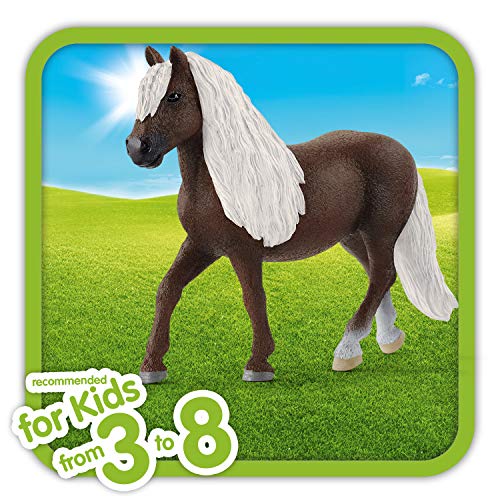 schleich 13898 Schwarzwälder Stute, für Kinder ab 3+ Jahren, FARM WORLD - Spielfigur – Bild 3