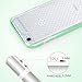 iPhone 6S Case, iPhone 6 Case, FYY[Patent Shockproof][Military Material] Ultra Slim Fit Hybrid Clear Bumper Case Soft Silicone Gel Rubber Shockproof Impact Resistance Cover for iPhone 6S/6 Mint Green