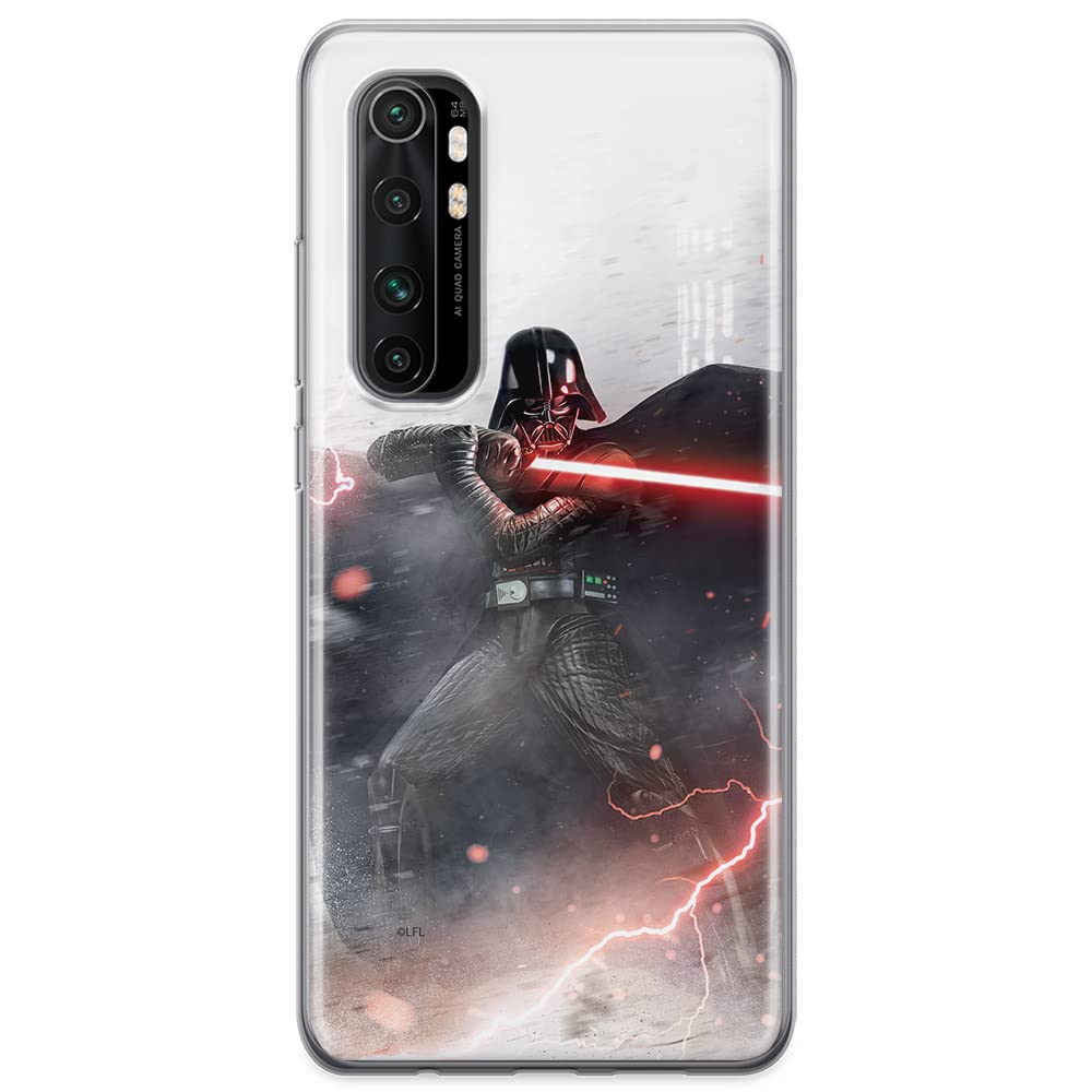 ERT GROUP mobile phone case for Xiaomi MI NOTE 10 Lite original and officially Licensed Star Wars pattern Darth Vader 002 optimally adapted to the shape of the mobile phone, case made of TPU