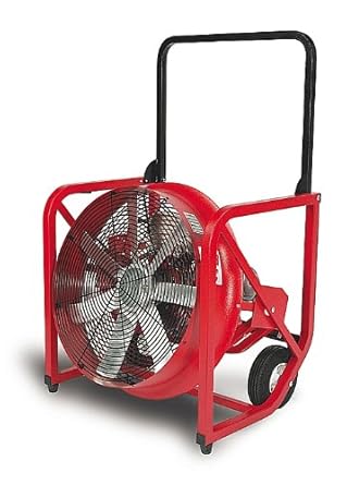 Supervac Electric PPV Fan with 1.5 Hp Variable Speed Motor, 20
