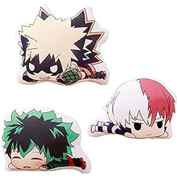 Amazon Com Fjmm Anime Plush Pillow Chibi My Hero Academia