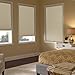 9/16 in. Trimmable Room Darkening Cordless Cellular Window Shade, 48-Inches by 64-Inches (Ivory)