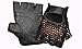 Prime Sports Mesh Leather Padded Fingerless Weight Lifting Training Cycling Driving Wheelchair Gloves-054