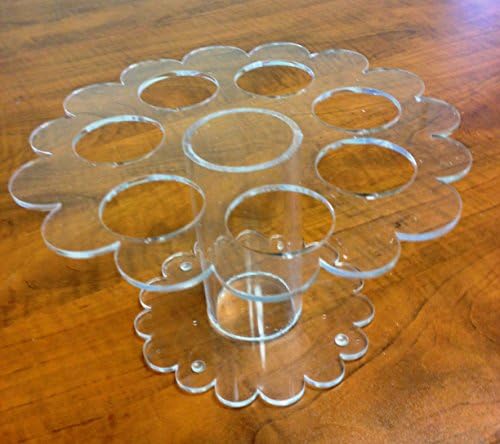 Ice cream display holder shows off your ice cream cone with elegance.