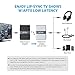 TROND Bluetooth V4.1 Transmitter Receiver, 2-in-1 Wireless 3.5mm Audio Adapter, AptX Low Latency, Smart Codec Indicator, 2 Devices Simultaneously, for TV, iPod, Home Sound Systemthumb 4