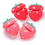 Etude House Strawberry Sponge Hair Roller x 4ea (Hair Roller)