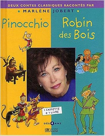 Amazon Fr Marlene Jobert Pinocchio Robin Des Bois Albums Doubles 1 Livre 1 Cd Jobert Marlene Livres