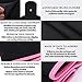 KIWI RATA Premium Waist Trimmer Stomach Belt for Women & Men Weight Loss Waist Trainer Wrap for Belly Fat Pink Line L