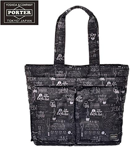 Amazon ディズニーストア トートバッグ L スター ウォーズ ブラック Porter ポーター コラボ トートバッグ