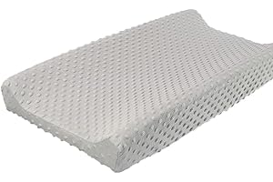 iEvolve Changing Pad Cover Ultra Soft Minky Dots Changing Table Cover Breathable Changing Table Sheet Diaper Changing Pad Cov