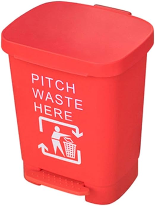 Amazon Com Trash Can Trash Bins Plastic Waste Bins Cans With Lid
