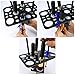 ESARORA Makeup Brush Cleaning Mat and 28 Holes Brush Drying Tower Set
