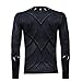 IFSONG Long Sleeves Black Panther Shirt - Perfect Long Sleeves Anime Cosplay Costume For Cosplay Theme Activities,Halloween, Concerts, Theme Parties and Dating (X-Large)