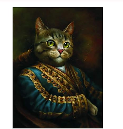 W15y8 Art Animal Toile Retro Toile Peinture Chien Portrait Dessin Anime Cardinal Chat Mural Art Decoration Photo Mur Art Decoration Salon Affiche Photo 60x90 Cm Amazon Fr Cuisine Maison