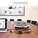 Proster HDMI Audio Extractor Converter HDMI to Optical Toslink SPDIF with 1M HDMI 1.4 Cable and 3.5mm Stereo Audio Splitter Adapter Support 4K x 2K 3D