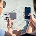 Archeer Bluetooth Speakers with Pocket Radio, Ultra Slim Portable Mini Speakers with LED Light, Aux-in, Build-in Microphone for iPhone Samsung iPad Tablet Computer - Grey
