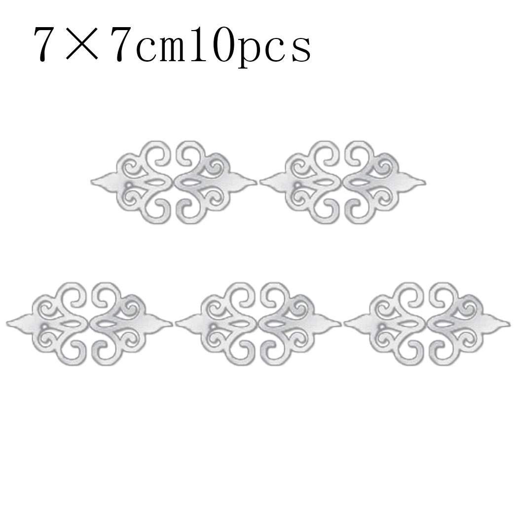 UpBeauty Acrylic Mirror Decal Wall Stickers DIY Art Mural Home Decor Wall Stickers