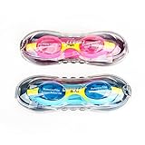 Kids Swimming Goggles,COPOZZ Child (Age 4-12) Waterproof Swim Goggles With Clear Vision Anti Fog UV Protection No Leak Soft Silicone Frame And Strap for Kid Boys Girls and Early Teens