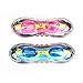 Kids Swimming Goggles,COPOZZ Child (Age 4-12) Waterproof Swim Goggles With Clear Vision Anti Fog UV Protection No Leak Soft Silicone Frame And Strap for Kid Boys Girls and Early Teens