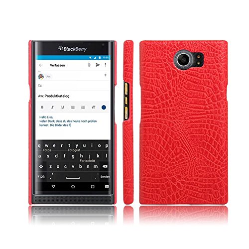 Zshion for BlackBerry Priv Case,Croco Premium PU Leather