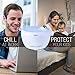 Essential Oil Aroma Diffuser by Aulett Home - Breathe Easily With This 200 mL Ultrasonic Cool Mist Humidifer and Air Purifier - Your Personal Boosting or Soothing Aromatherapy with Oils and LED Lights